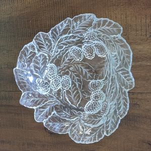 VTG Indiana Glass Co. Loganberry Bowl